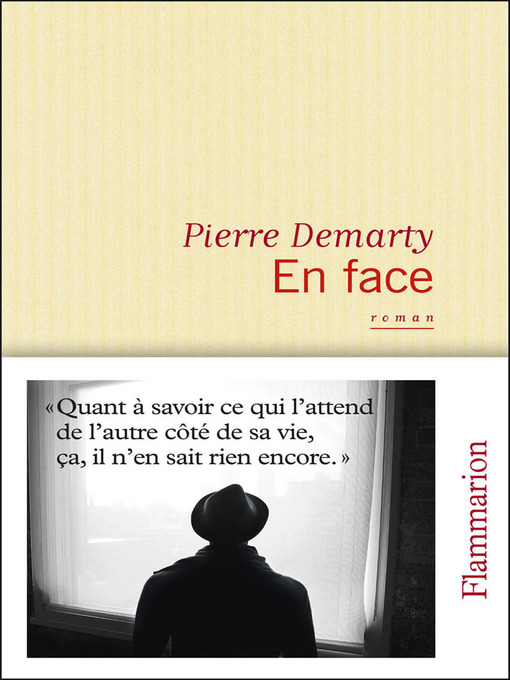 Title details for En face by Pierre Demarty - Wait list